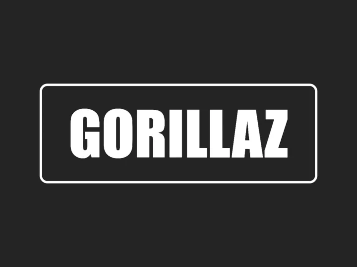 Logotipo da marca Gorillaz