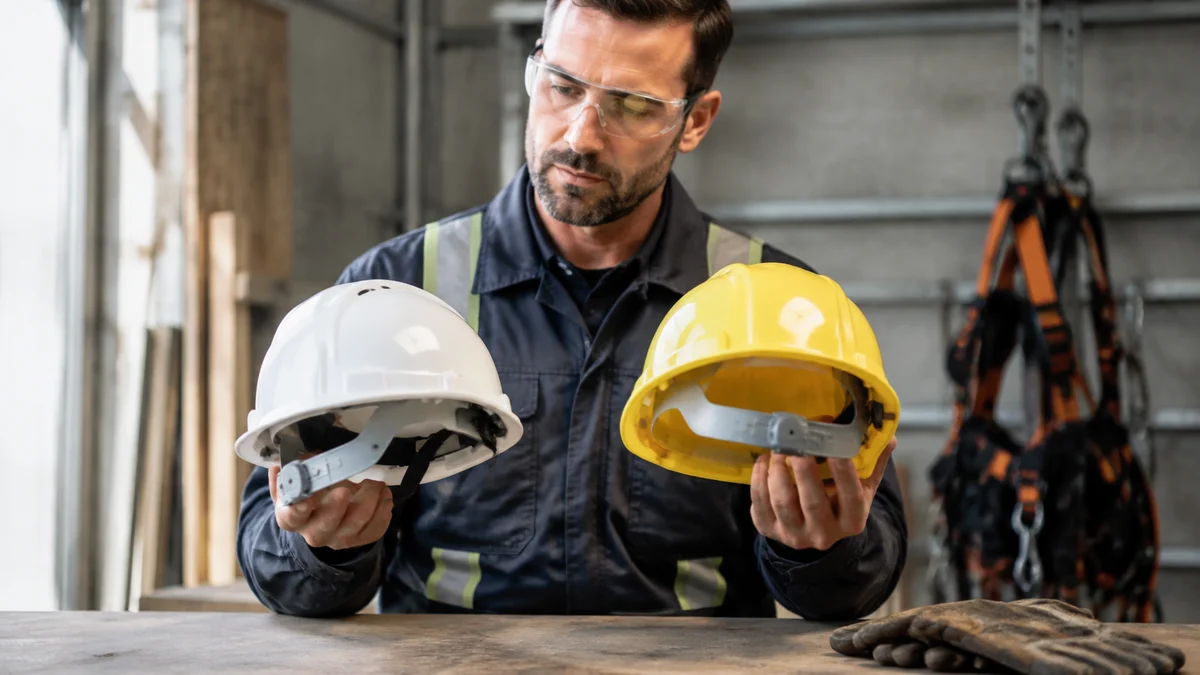 Capacete de segurança classe A ou B: qual a diferença