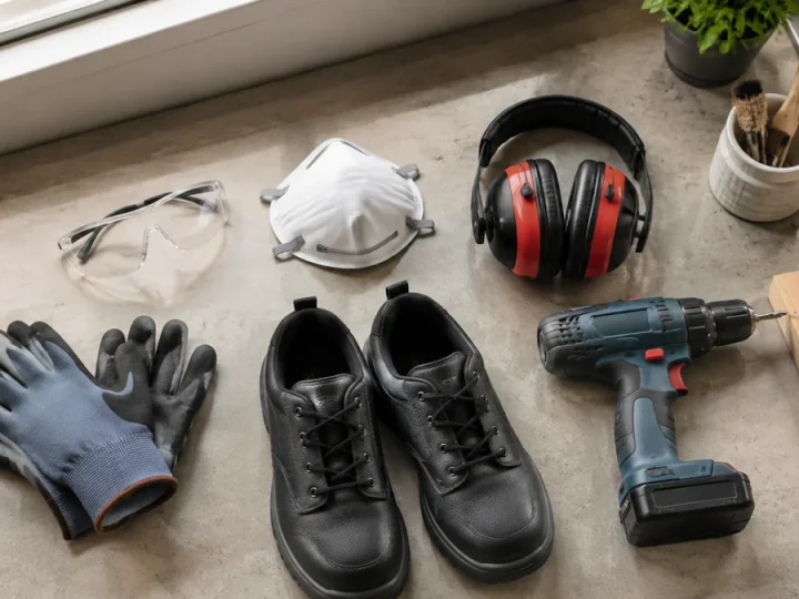 Kit de EPI para pequenos reparos em casa: o que faz sentido