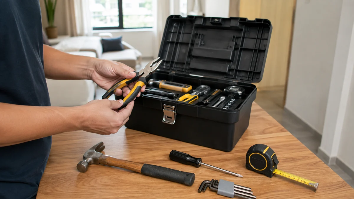 Kit de ferramentas para apartamento: como montar sem exagero
