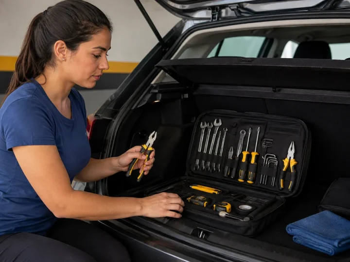 Kit de ferramentas para carro: o que vale carregar no porta-malas