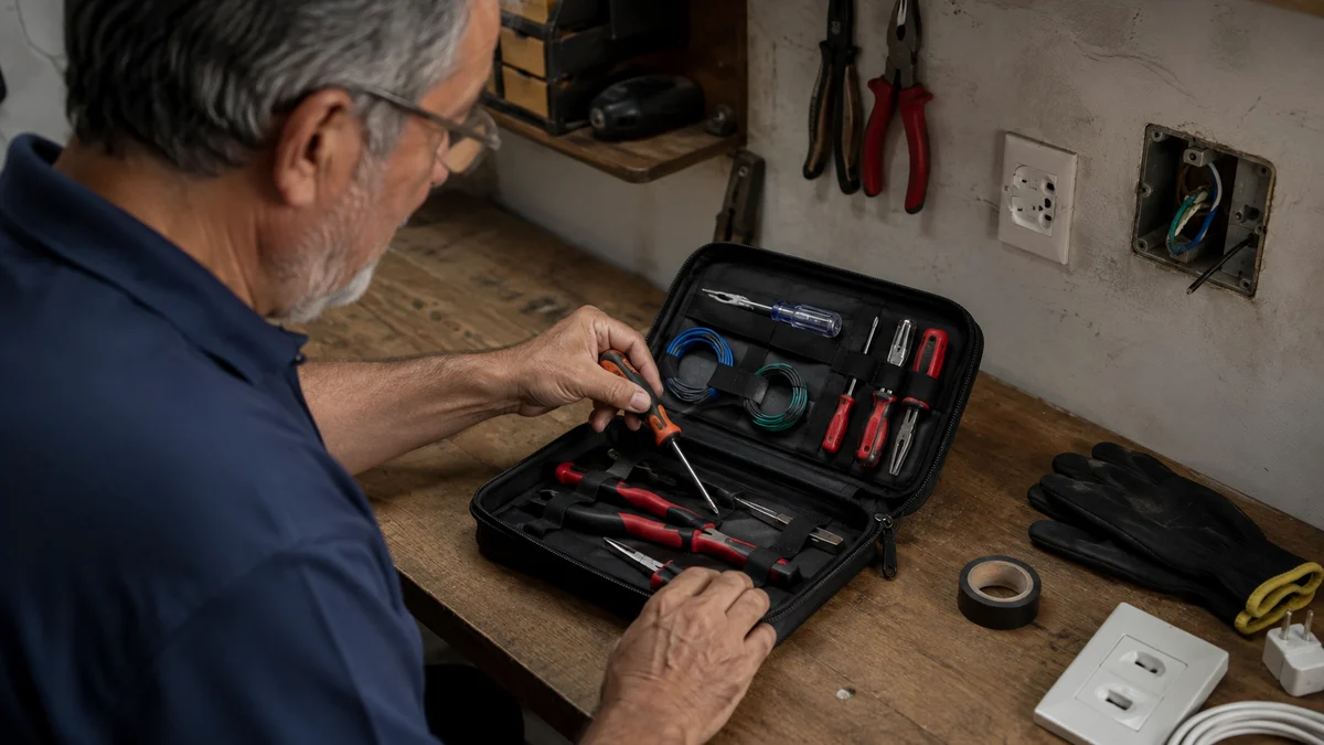Kit para pequenos reparos elétricos: o que considerar