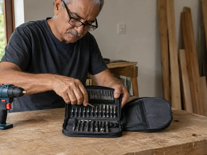 Kit de bits para parafusadeira: como evitar pontas inúteis