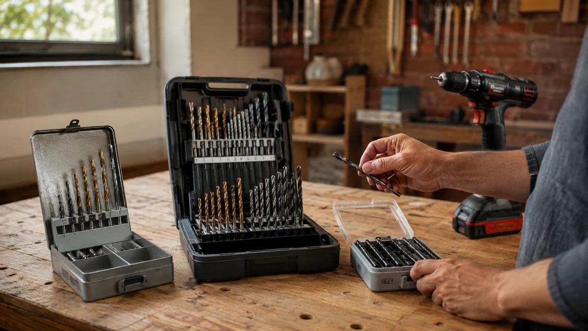 Kit de brocas: como escolher sem comprar repetido
