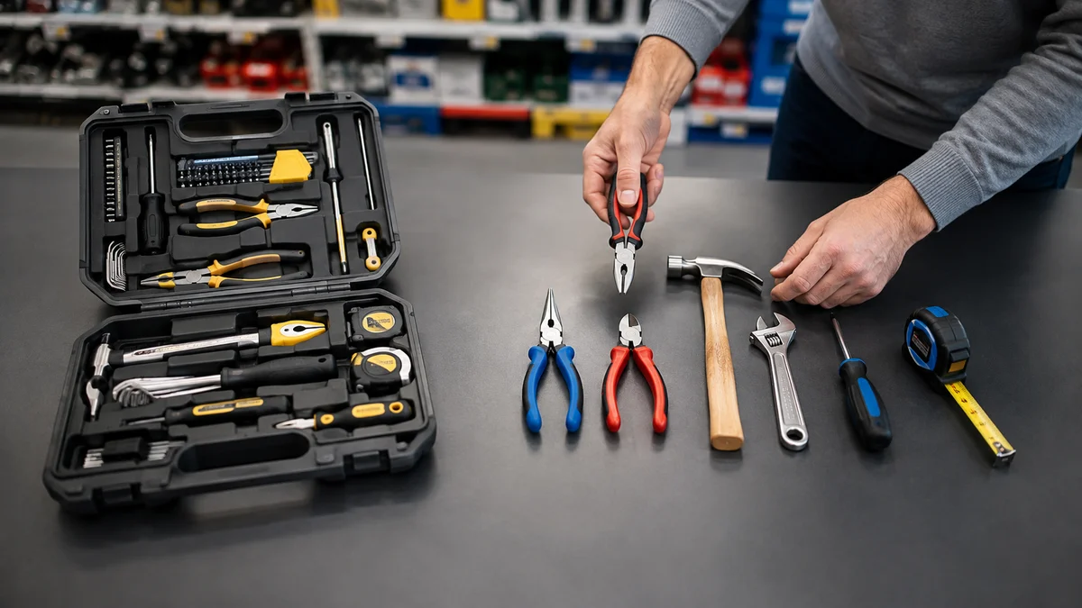 Comprar kit completo ou ferramentas separadas