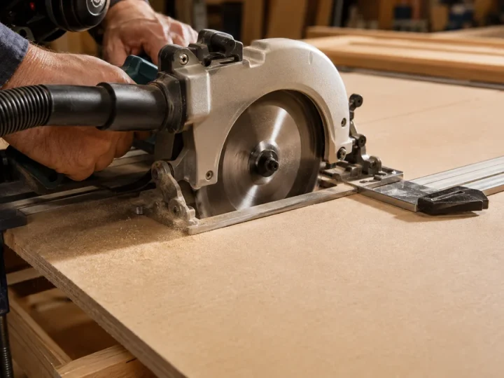 Como cortar MDF com serra circular sem lascar