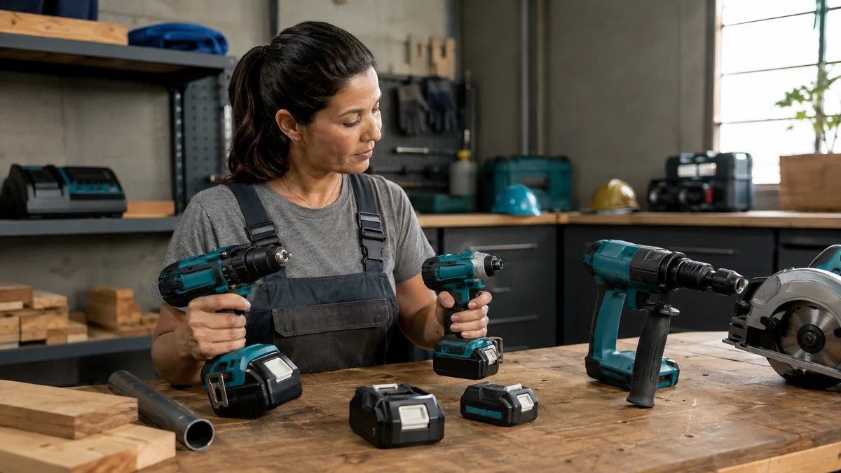 Makita CXT 12V ou LXT 18V: qual plataforma faz sentido