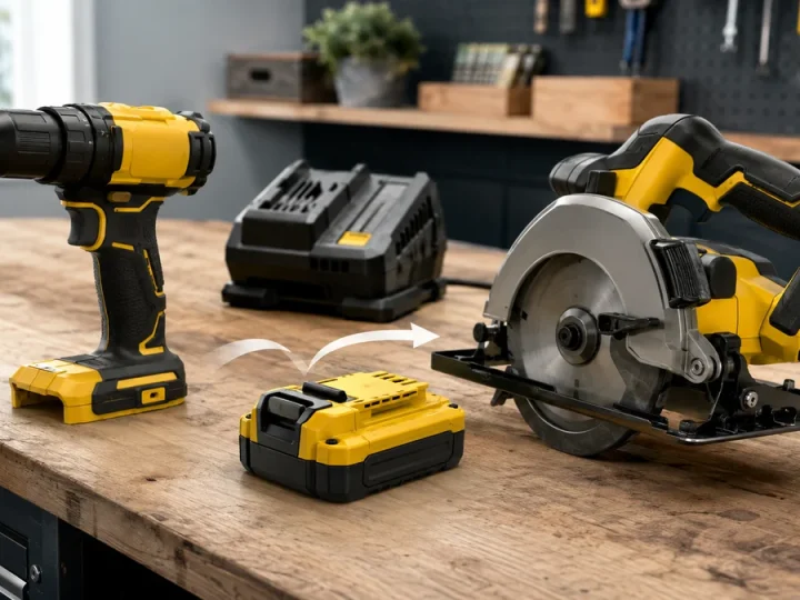 Stanley V20: como funciona o sistema de baterias